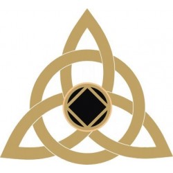 NA Celtic Logo Pin Gold