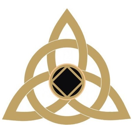 NA Celtic Logo Pin Gold