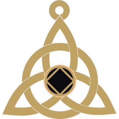 Celtic Logo Key Tag Gold 1.25"