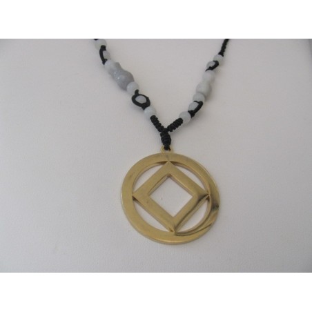 NA Service Logo' Gold w/Black Cord 1.5"