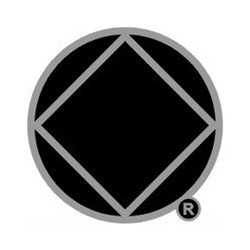 New Style NA Symbol Pin in Black