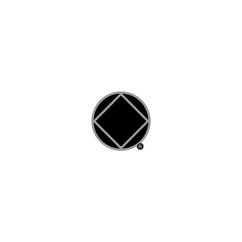 New Style NA Symbol Pin in Black
