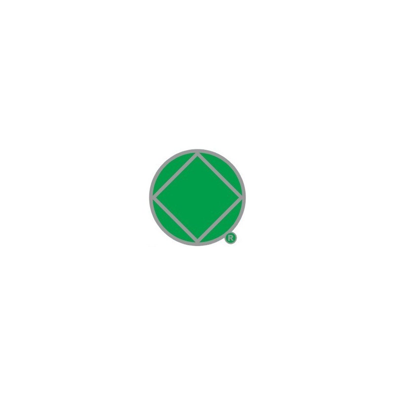 New Style NA Symbol Pin in Green