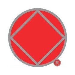 New Style NA Symbol Pin in Red