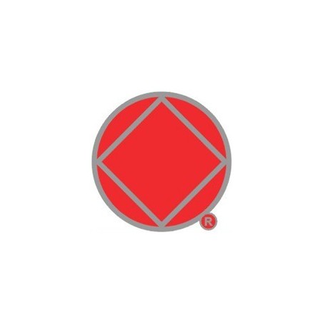 New Style NA Symbol Pin in Red