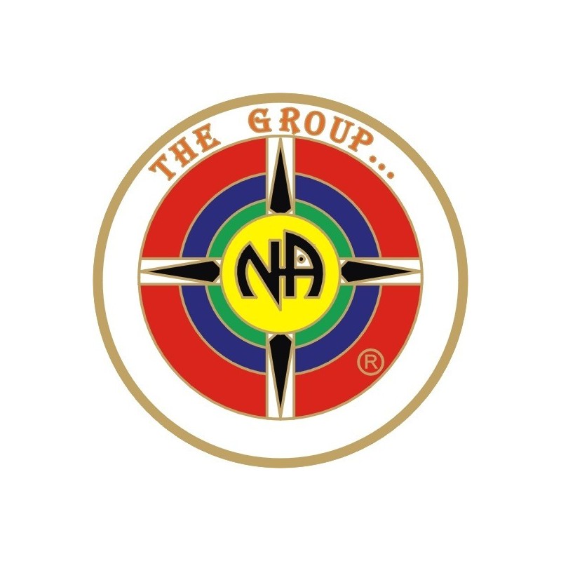NA 'The Group' Medallion White & Gold Small