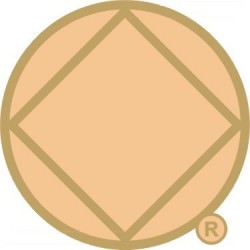 Service Logo Pin Gold