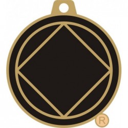 NA Gold Plated Just For Today Key Tag