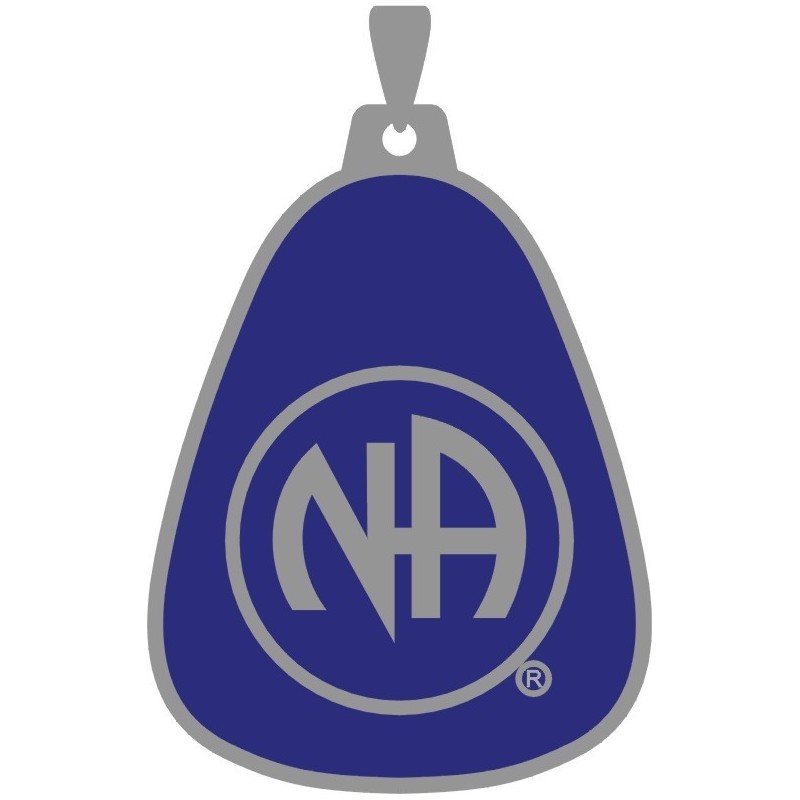 NA Pendant Blue & Silver