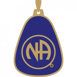 NA Pendant Blue & Gold