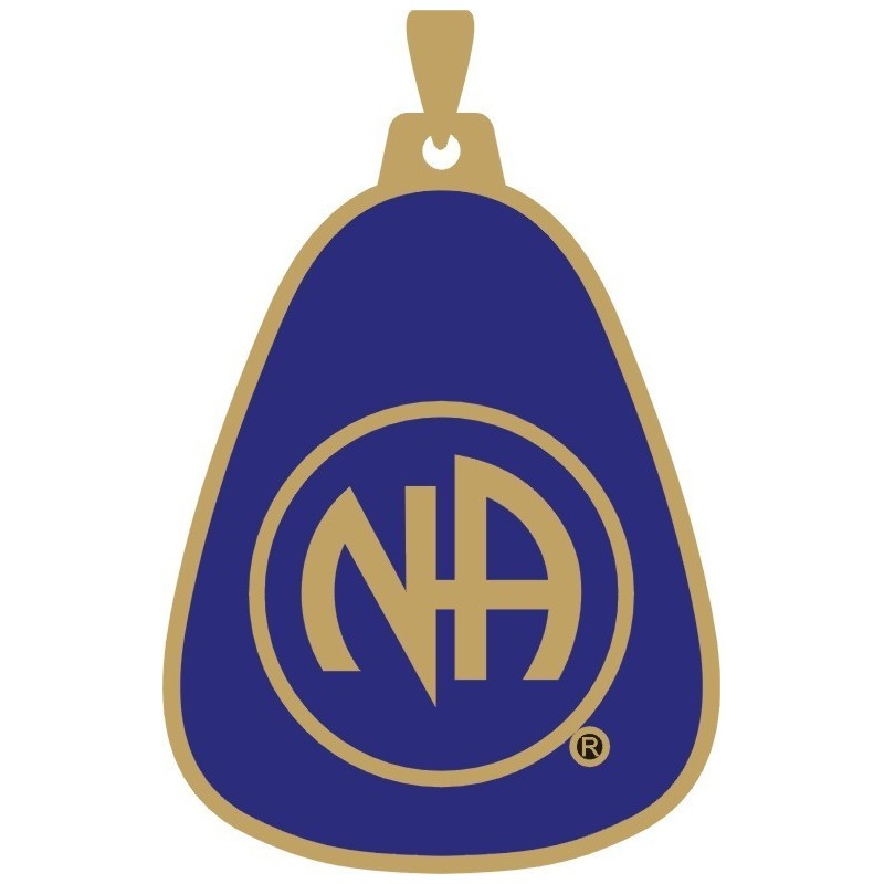 NA Pendant Blue & Gold