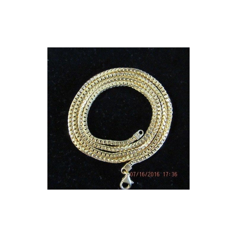 30 Inch 18K Gold EP Chain 36 Grams