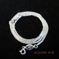 30 Inch Chain .925 Silver 6 Grams