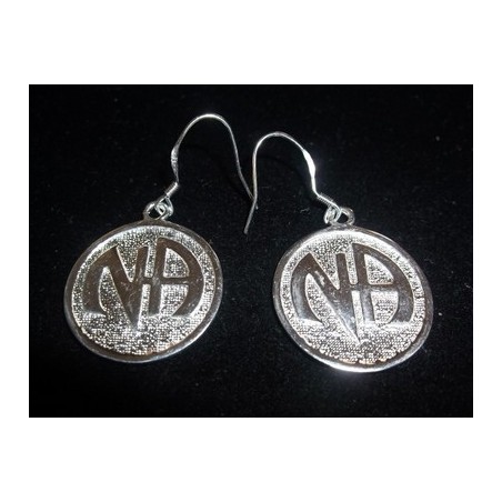 Medium NA .925 Silver Earrings