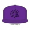 NA Hats - Purple with black outline