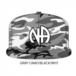 NA Hat -camouflage with white NA symbol
