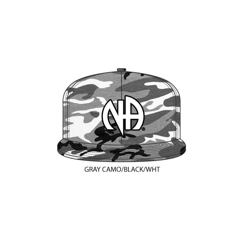 NA Hat -camouflage with white NA symbol