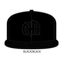 NA Hat -Black hat with black NA symbol