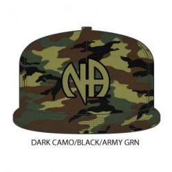 NA Hat -dark camouflage & army green NA symbol