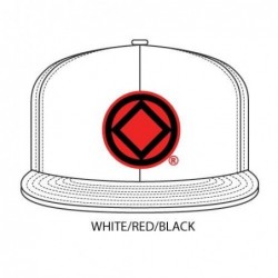 Anonymity Symbol White Hat with black and red symbol