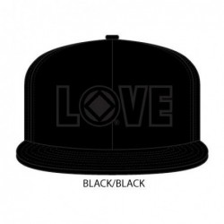 Love Hat Black with black symbol