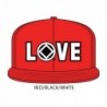 Love Hat Red and white/black symbol