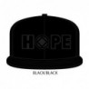 Hope Hat Black with black symbol