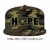 Hope Hat Dark Camouflage with army green/black symbol