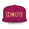 Hope Hat Maroon with gold/maroon symbol