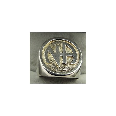 Large NA Ring 16-18 grams .925 Silver