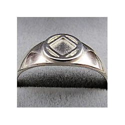 Small Service Ring .925 Silver