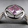 Service Pink Sapphire Ring .925 Silver